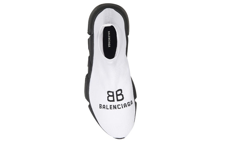 Balenciaga Recycled Speed Trainer 'White Black' 617238W2A519010 - 5
