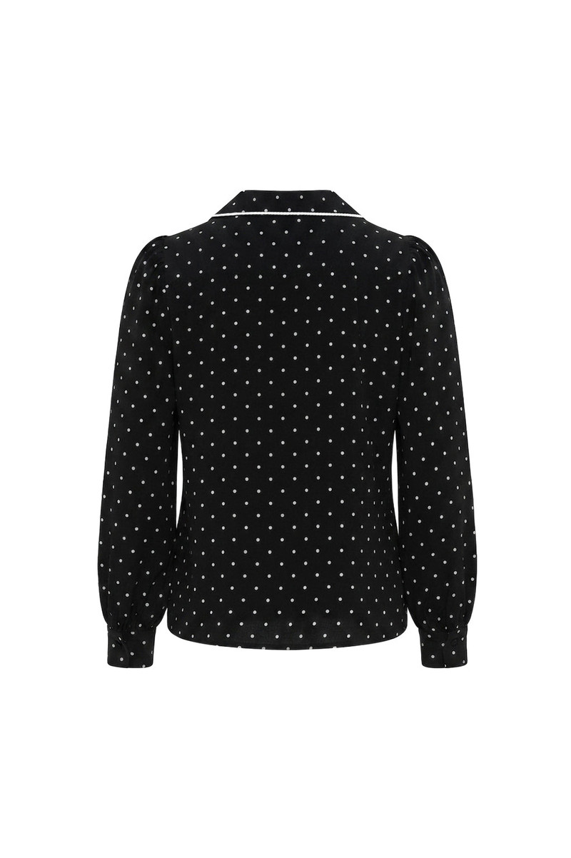 Laurent Polka Dot Blouse 5