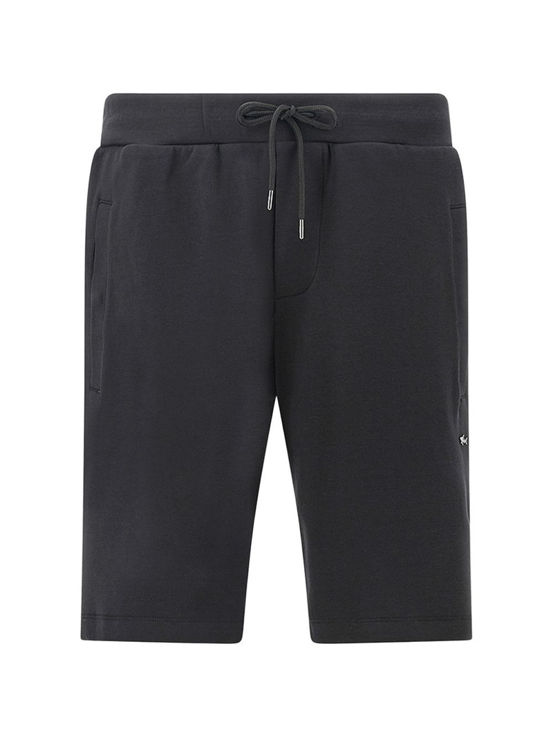 elasticated-waistband track shorts 1