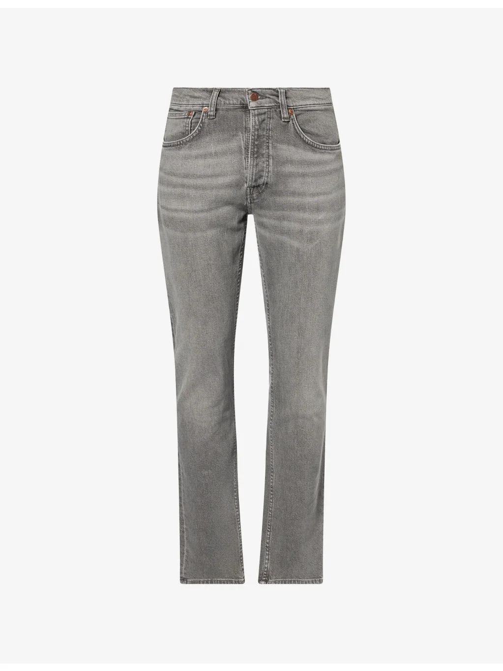 Solid Ollie Straight-Leg Denim Jeans - 1