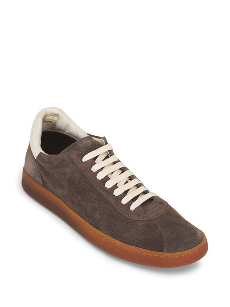 OFFICINE CREATIVE Halo suede sneakers outlook