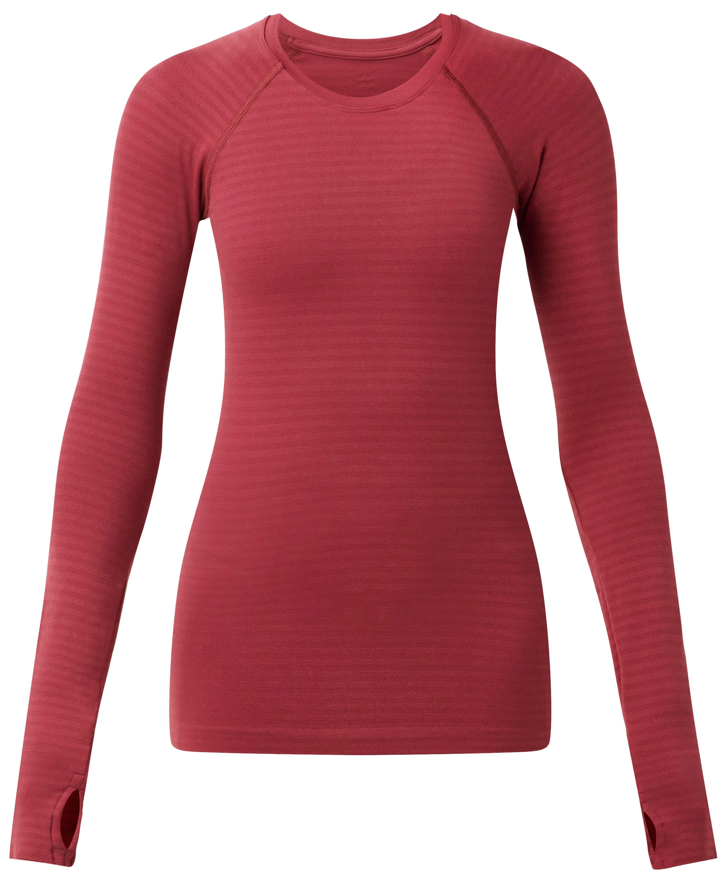 Athlete Textured Stripe Long Sleeve Tee - 1