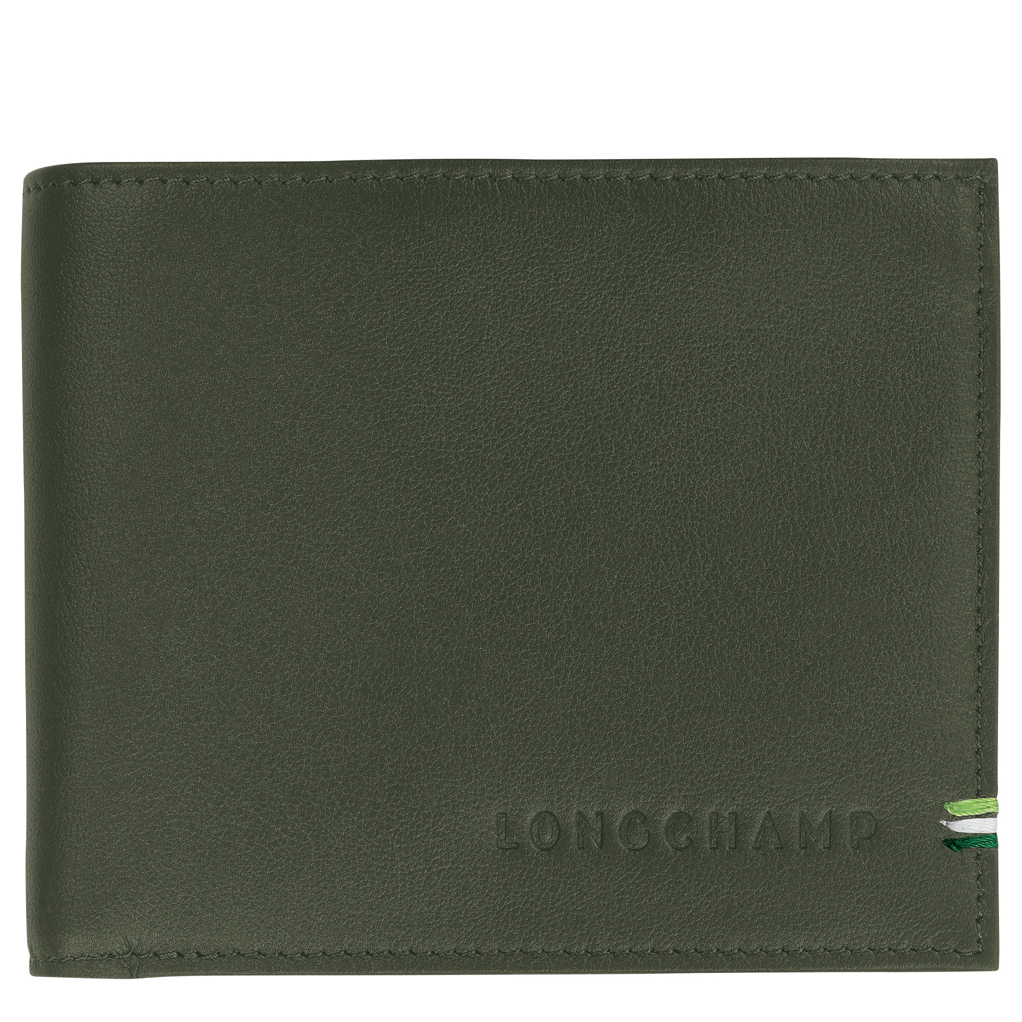 Longchamp sur Seine Wallet Khaki - Leather - 1