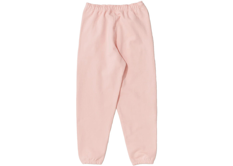 Nike Nike Solo Swoosh Fleece Trousers Bleached Coral/White outlook