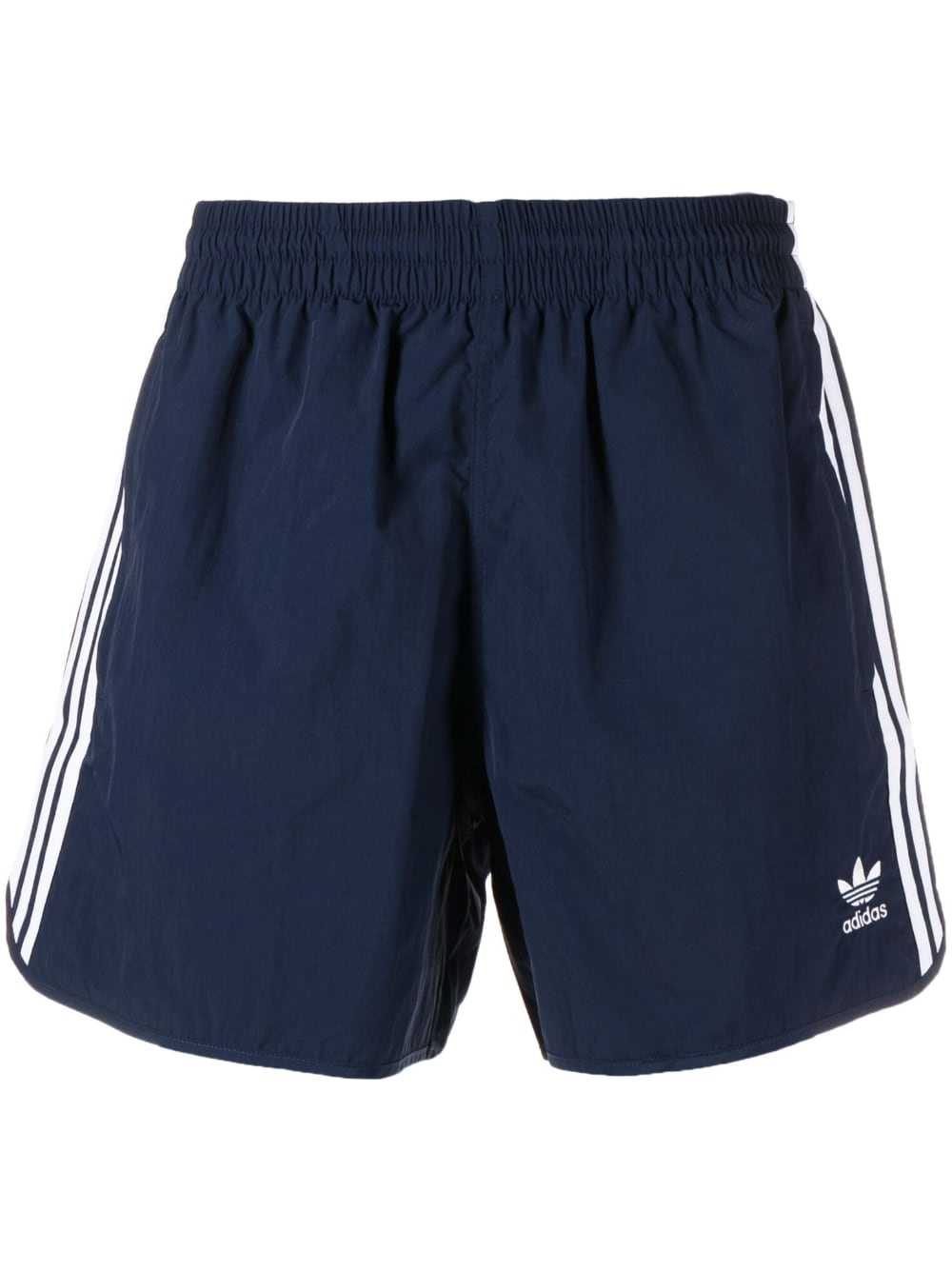 front embroidered-logo shorts - 1