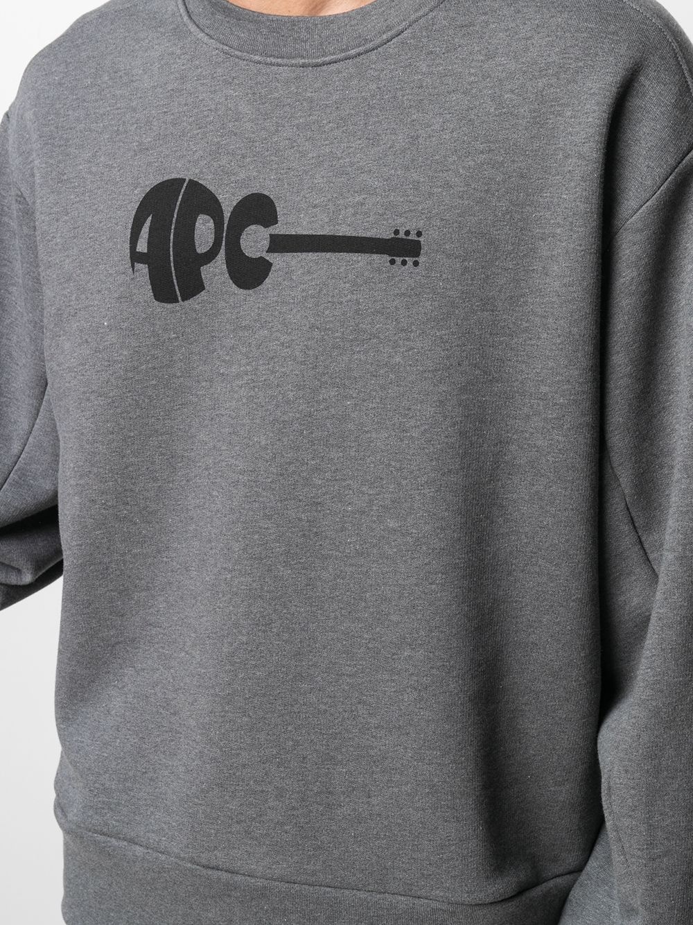 logo-print crew-neck sweatshirt - 5