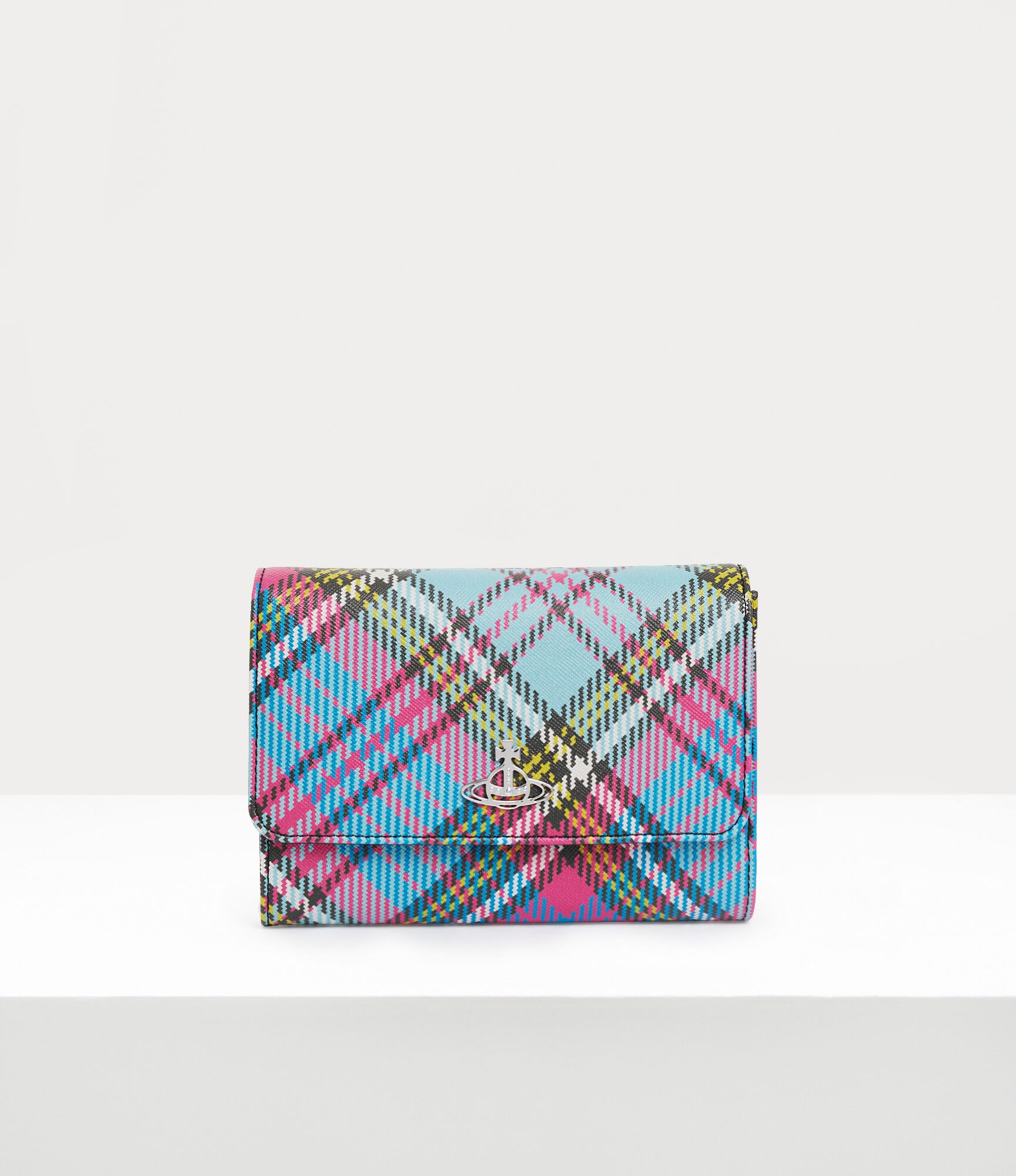 BIOGREEN SAFFIANO PRINTED CROSSBODY WALLET - 1
