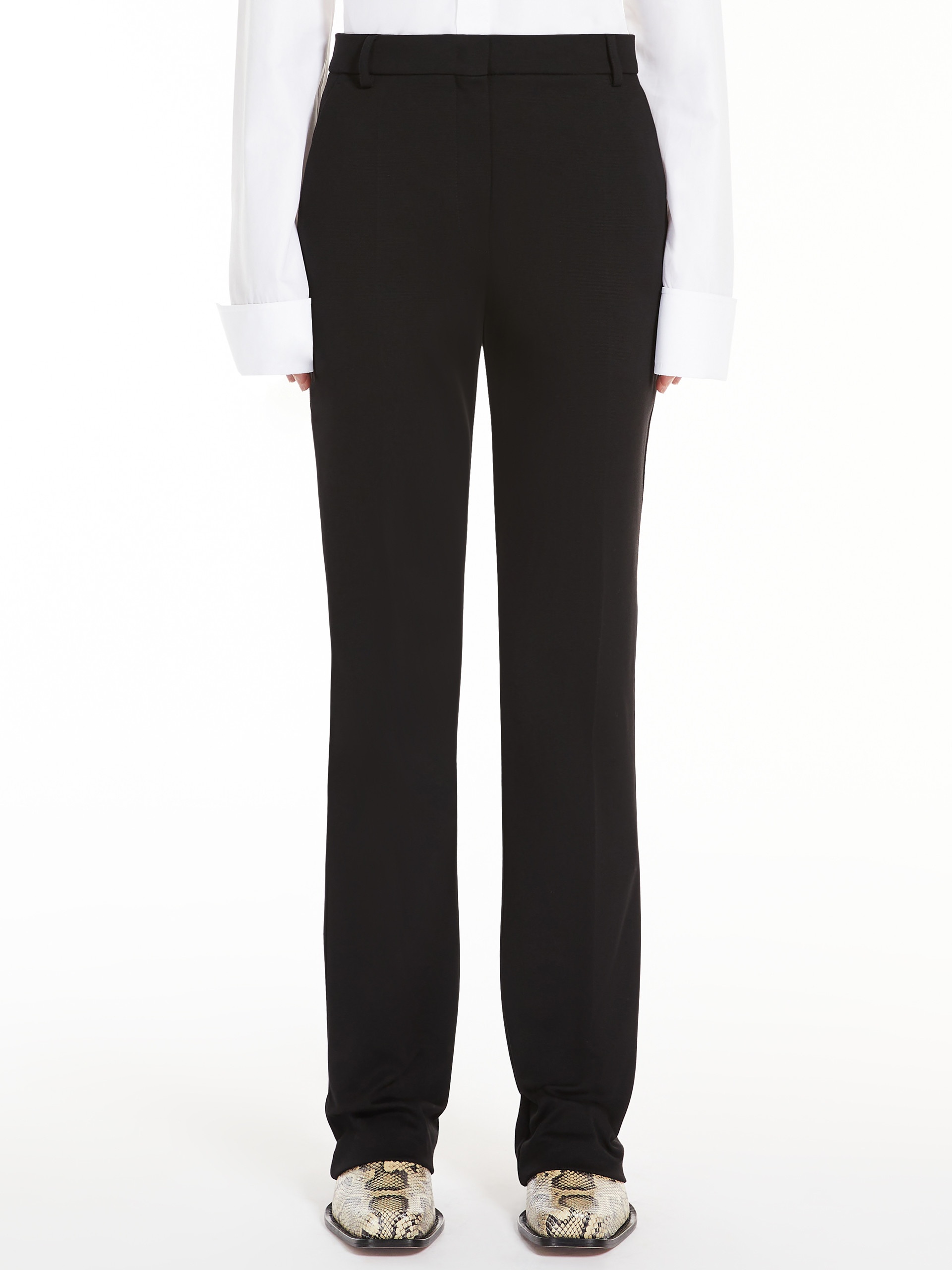 PONTIDA Compact jersey trousers - 3