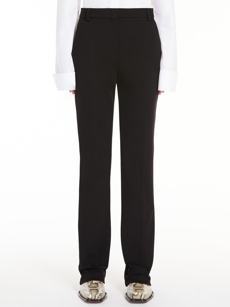 PONTIDA Compact jersey trousers 3