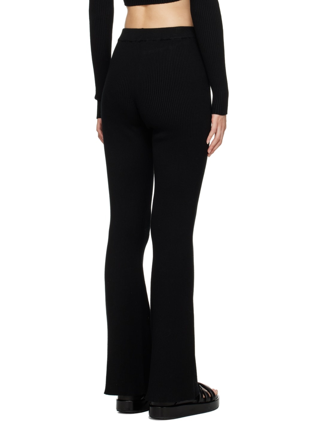Black Zero001 Lounge Pants - 3