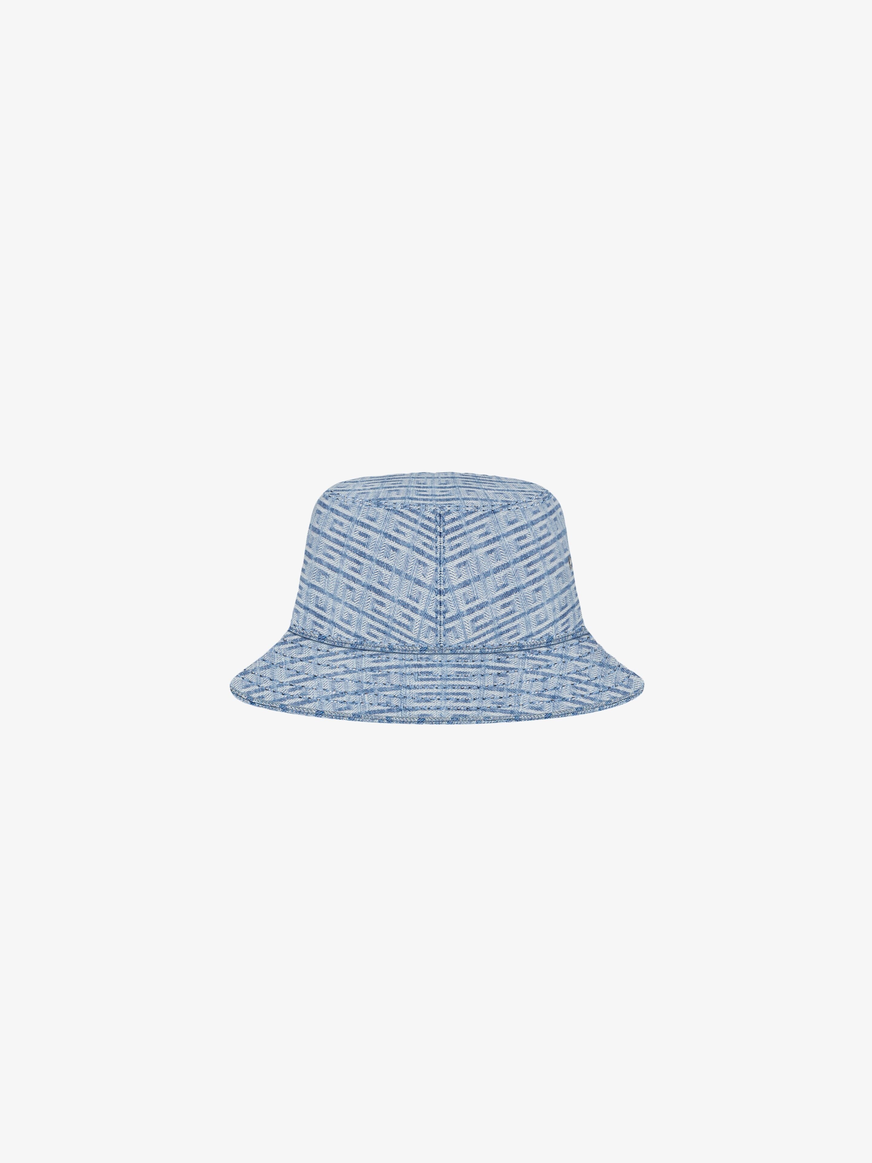 GIVENCHY BUCKET HAT IN 4G DENIM - 4