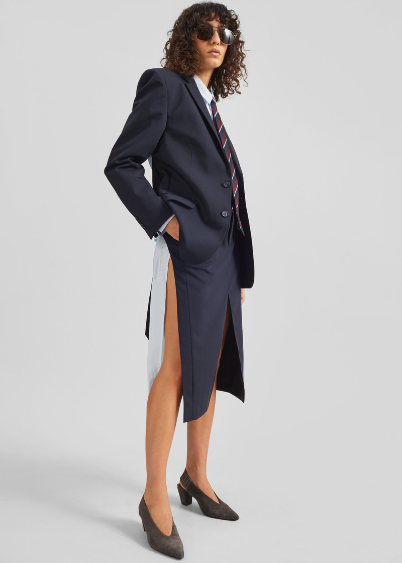 BETTTER Bettter Ellis Apron Skirt - Navy outlook