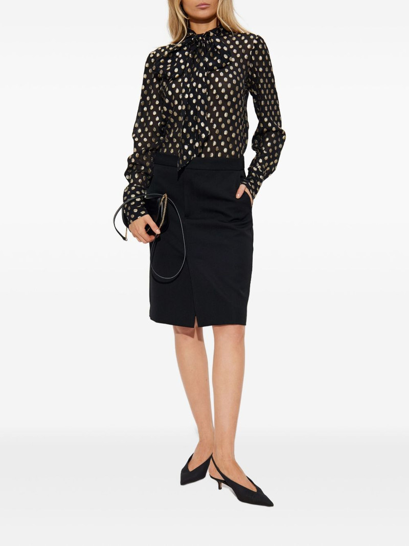 DSQUARED2 polka-dot tie shirt outlook