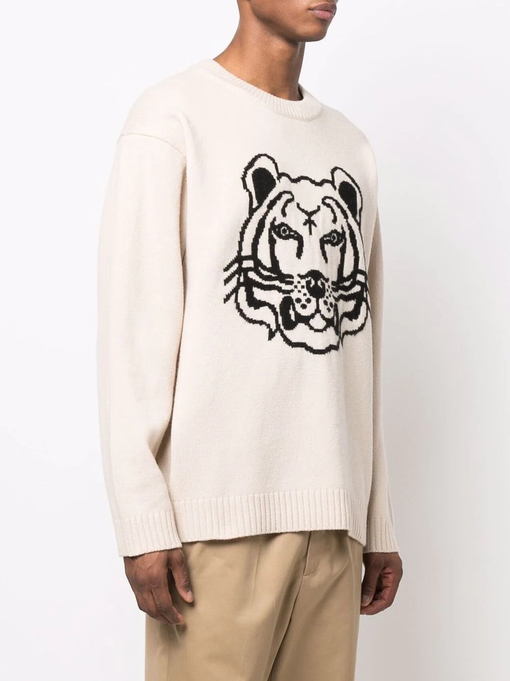 intarsia-knit K-Tiger wool jumper - 3