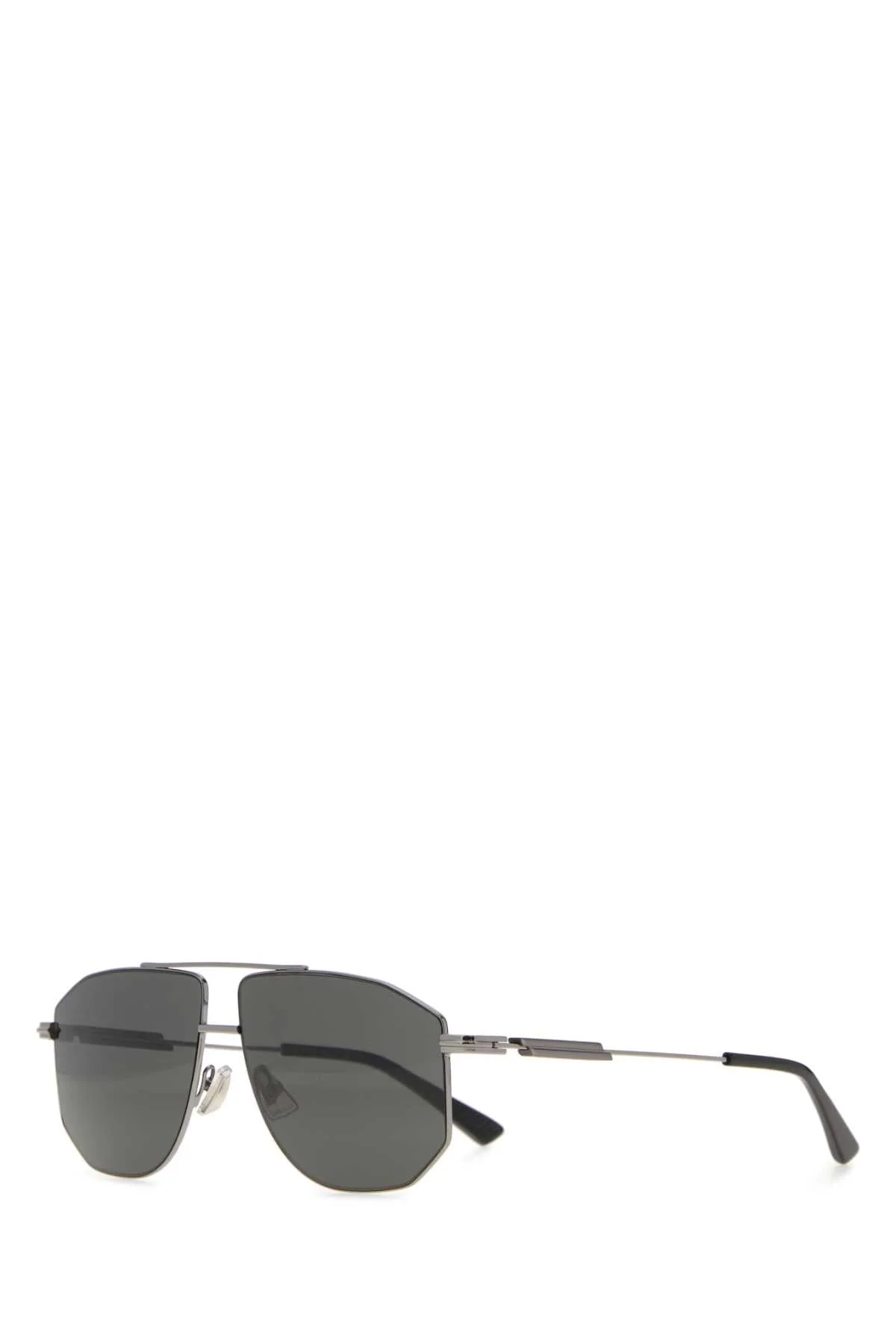 Bottega Veneta Women Charcoal Metal Sunglasses - 1