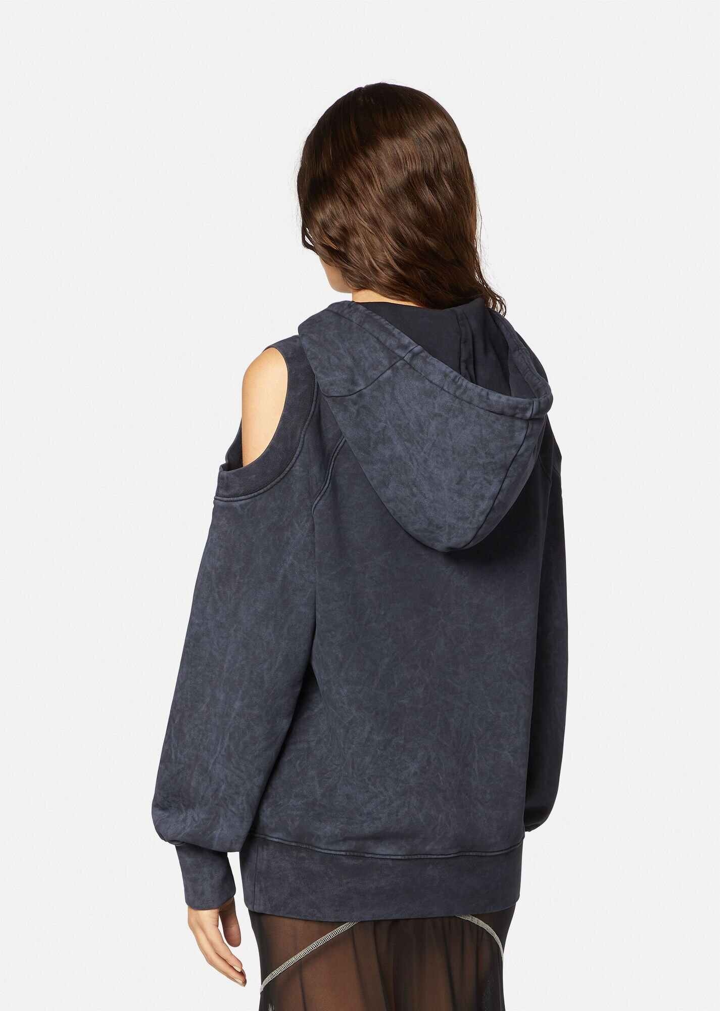 Galaxy Couture Cutout Hoodie - 4