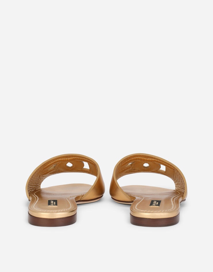 Nappa mordore sliders with DG logo - 3