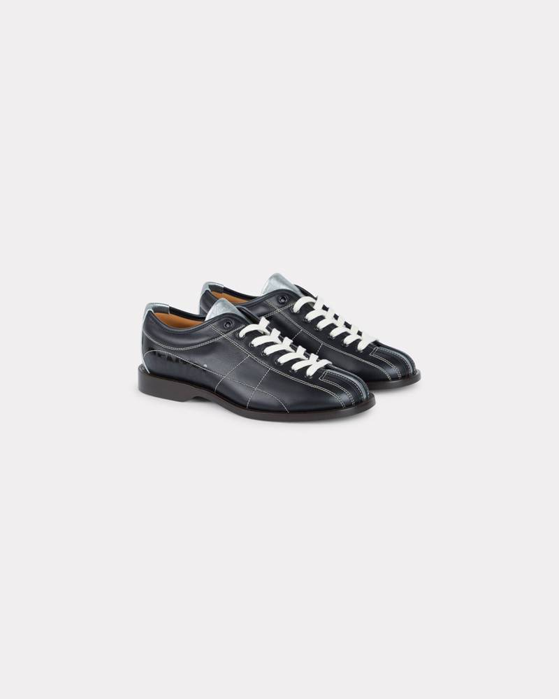 'KENZO Striker' bowling derbies in leather 6