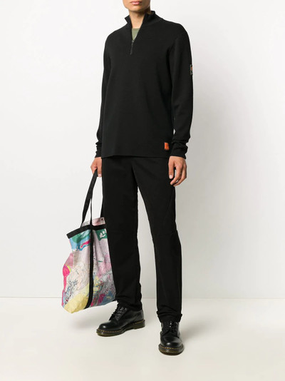 RAEBURN Milano zip-through jumper outlook