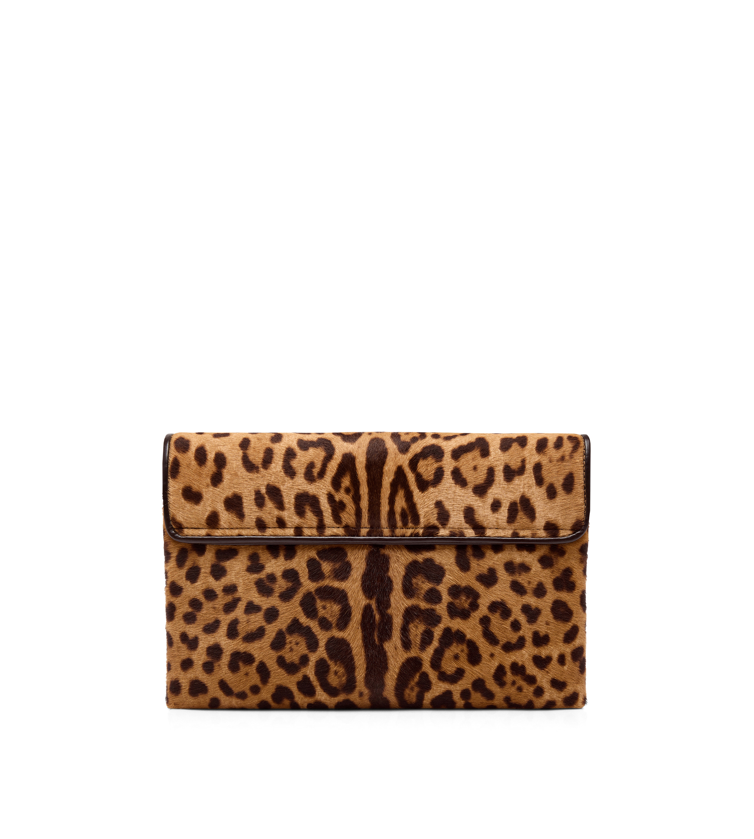 LEOPARD PRINT CALF HAIR MONARCH MEDIUM SHOULDER BAG - 3