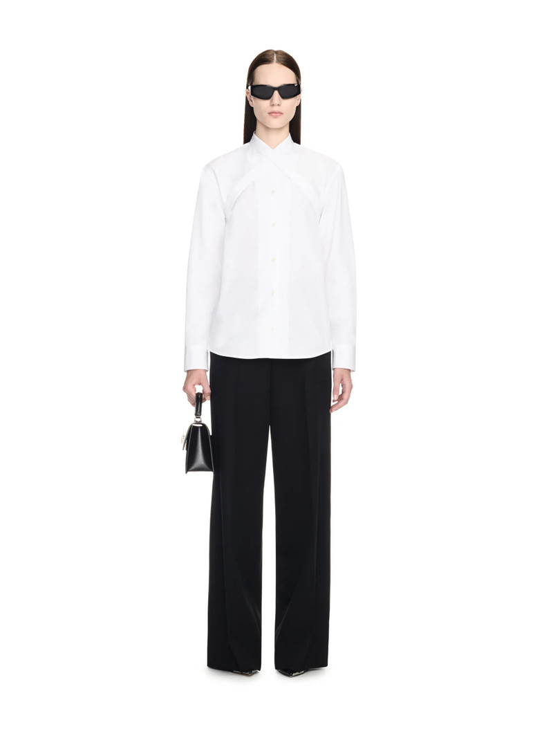 Off-White Cross Collar Shirt outlook
