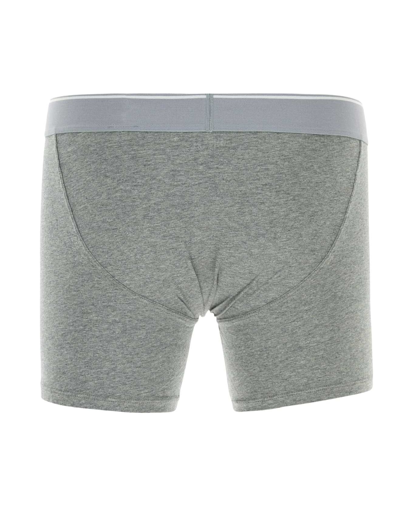 Multicolor Stretch Cotton Boxer Set - 2