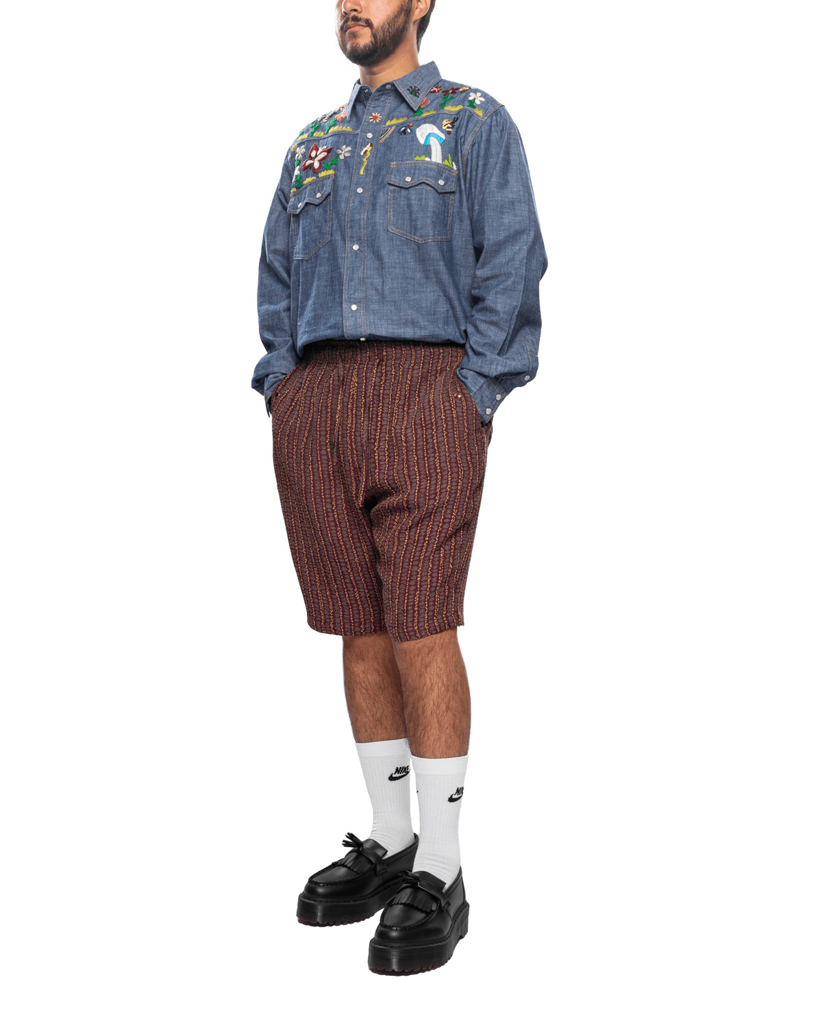 String Cowboy Shorts 'Bordeaux' - 2