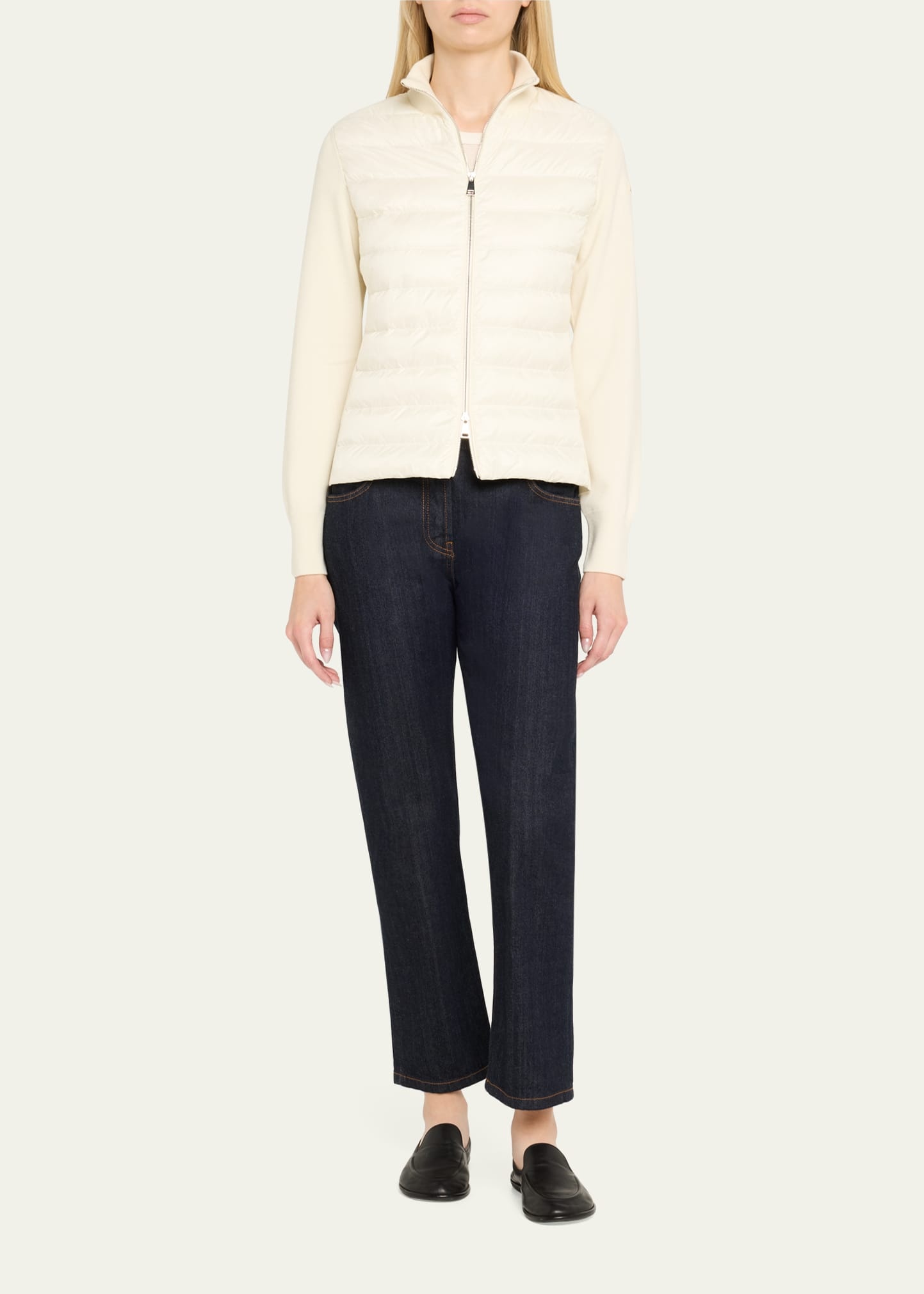 Padded Wool Cardigan - 2