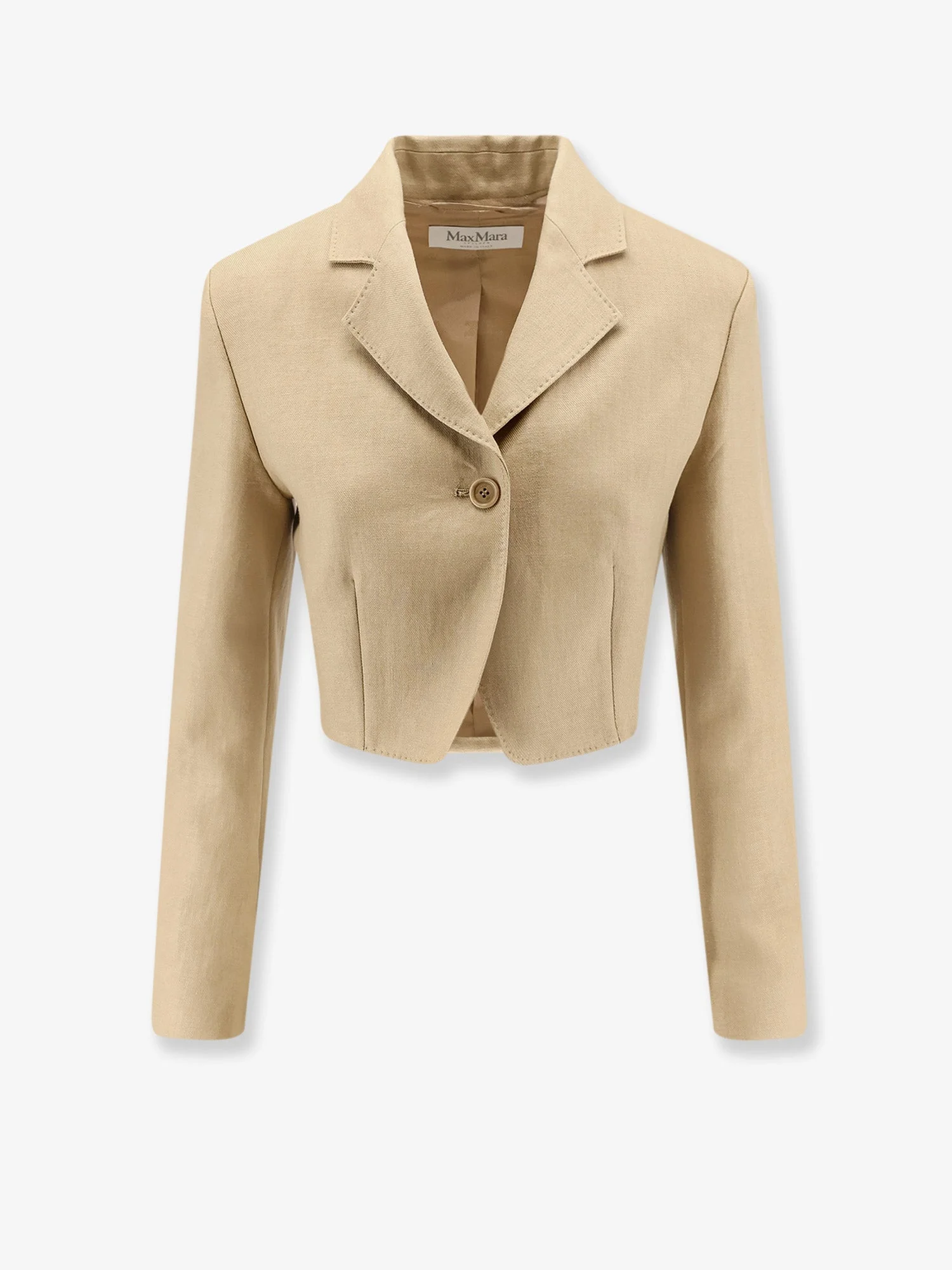 Max Mara Mxsbuono Linen Blazer - 1