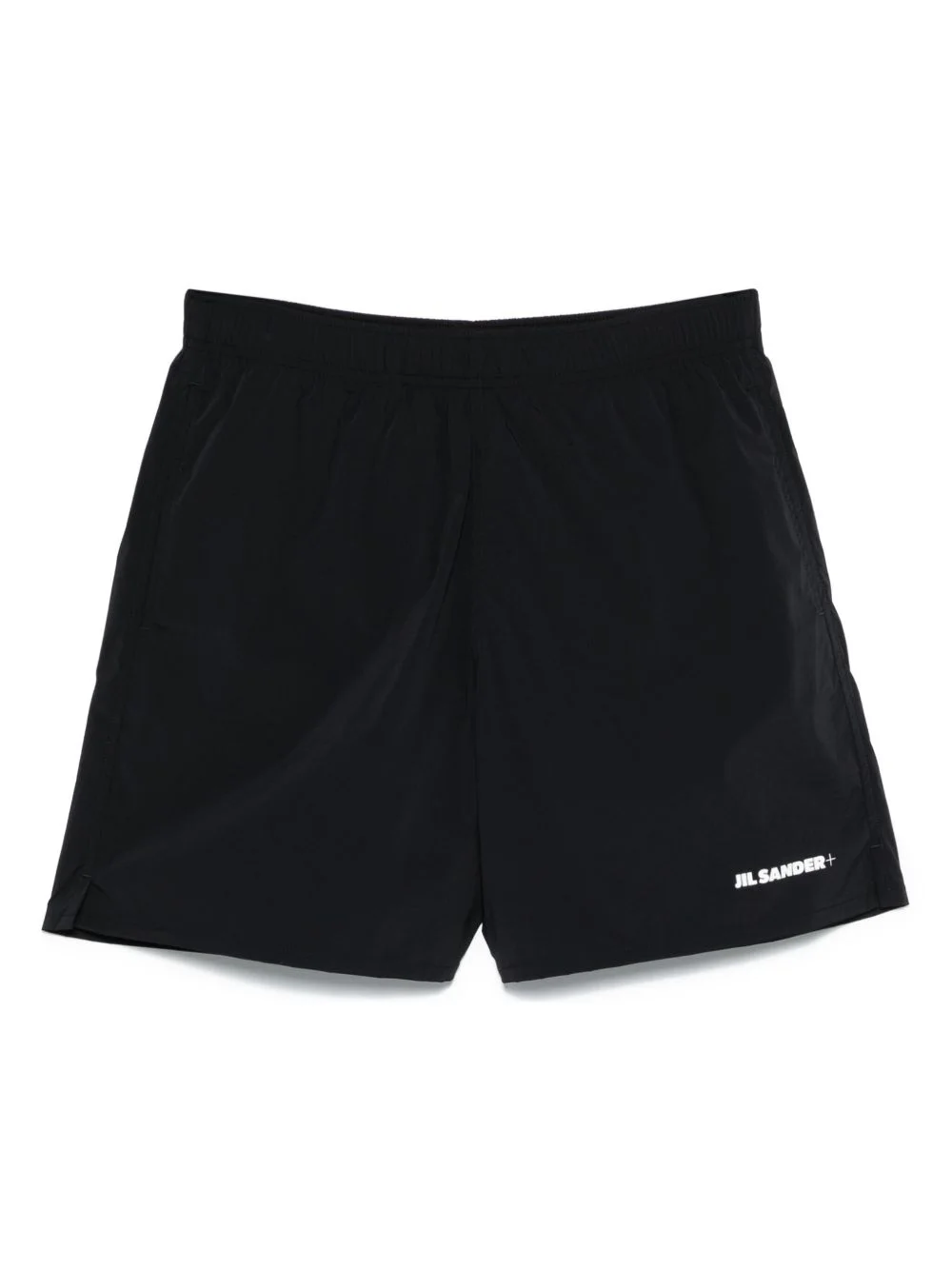 logo-print swim shorts - 1