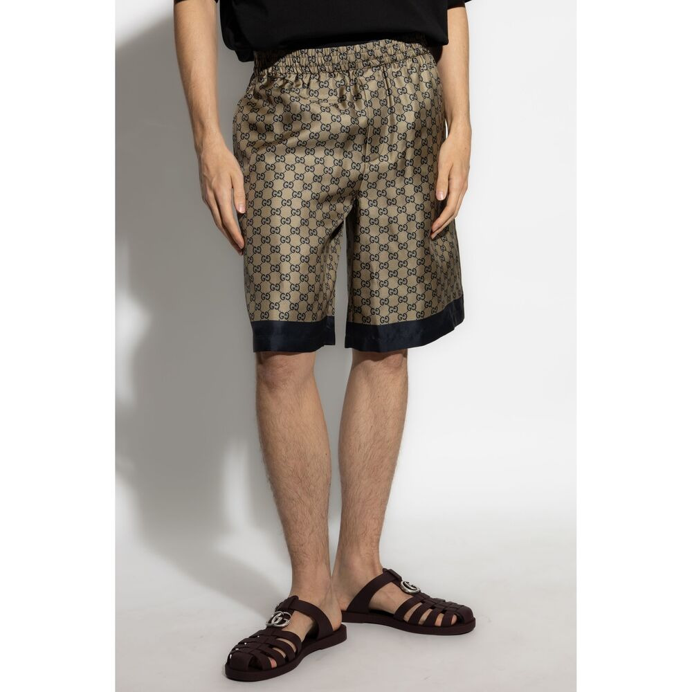 Gucci Brown Shorts - Bermuda Shorts Men - 5