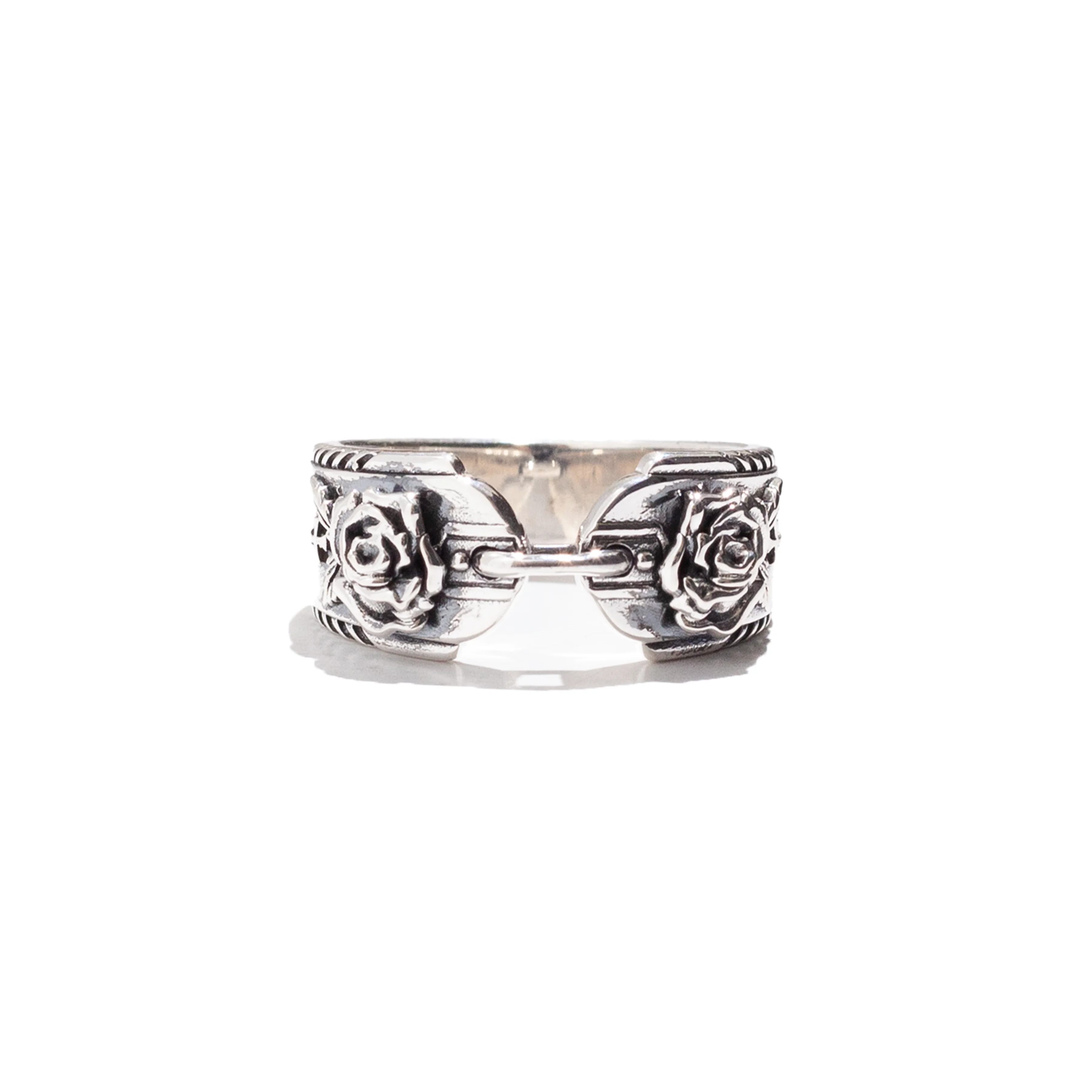 ROSE AND CROSS RING - 1