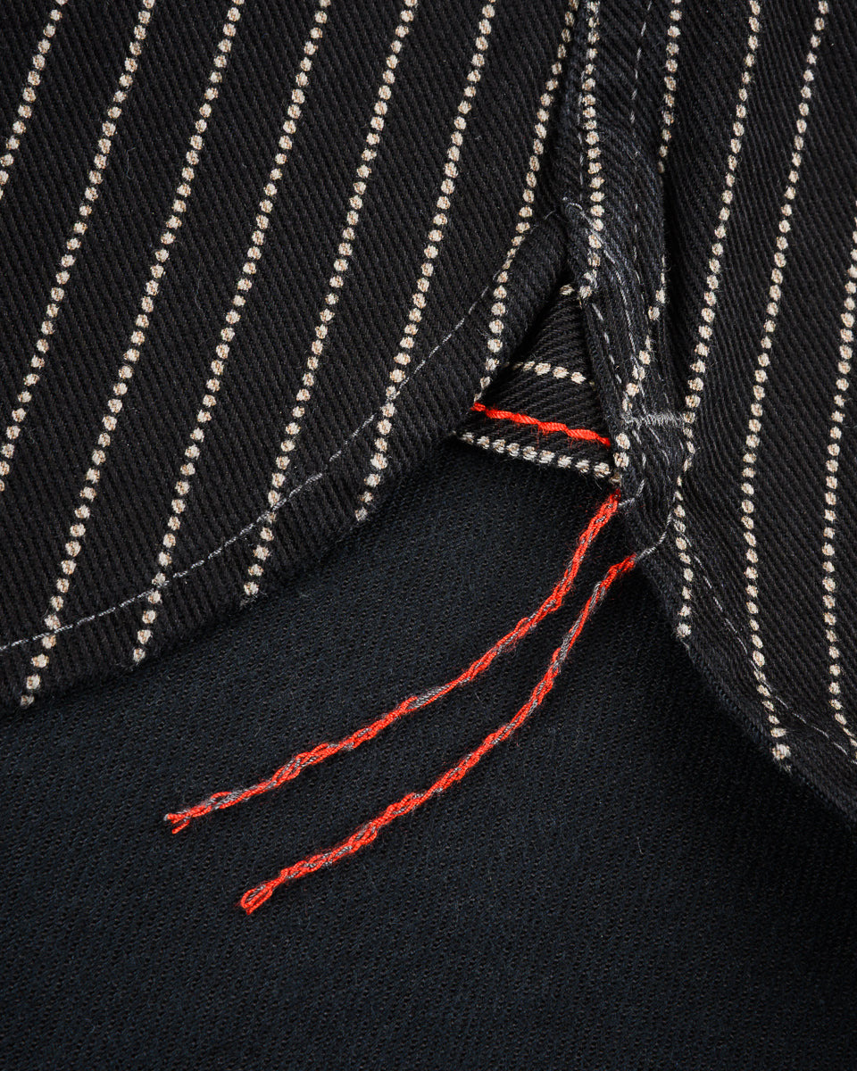 IHSH-62-BLK 12oz Wabash Western Shirt - Black - 17