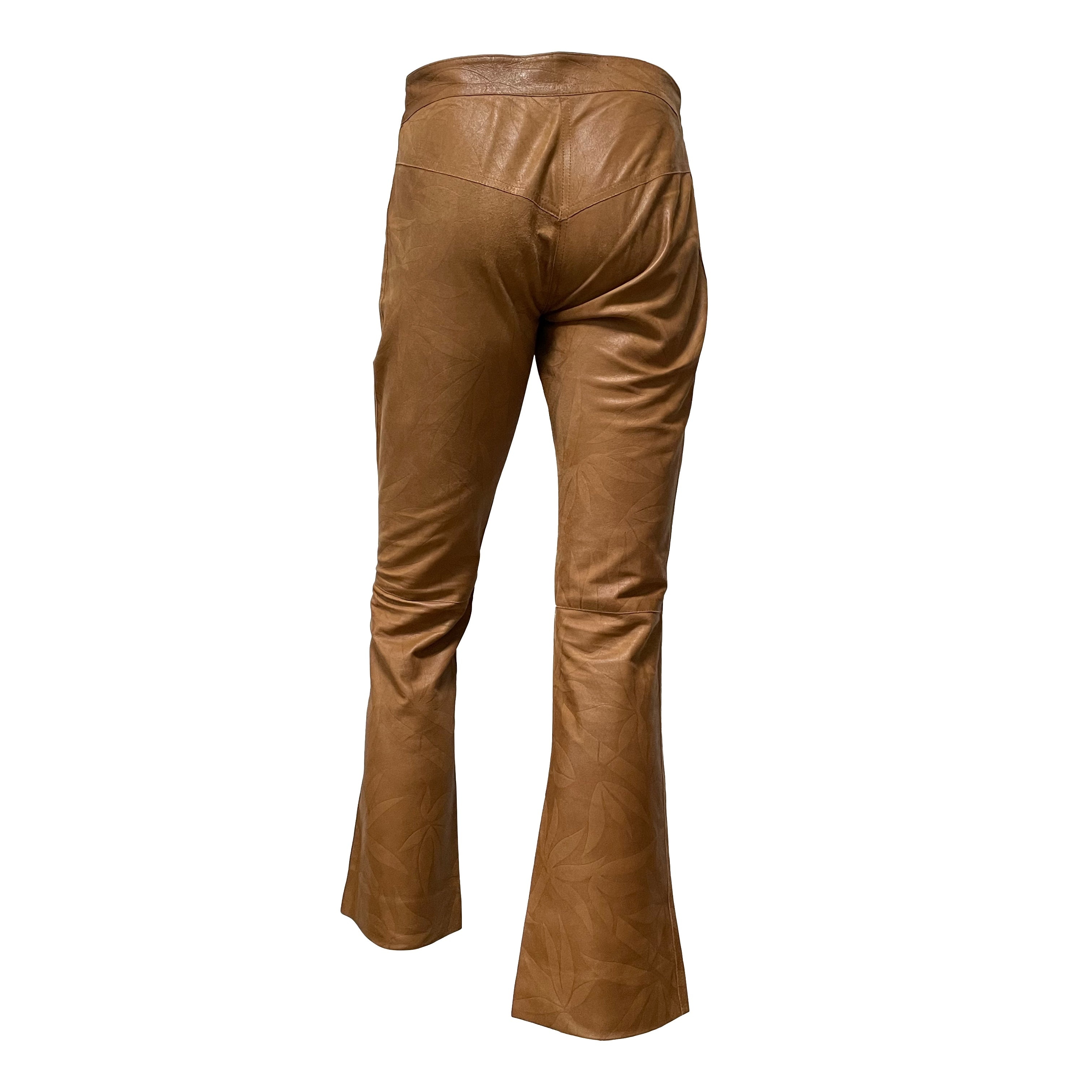 CHRISTIAN DIOR Spring Summer 2002 Leather Pants - 2