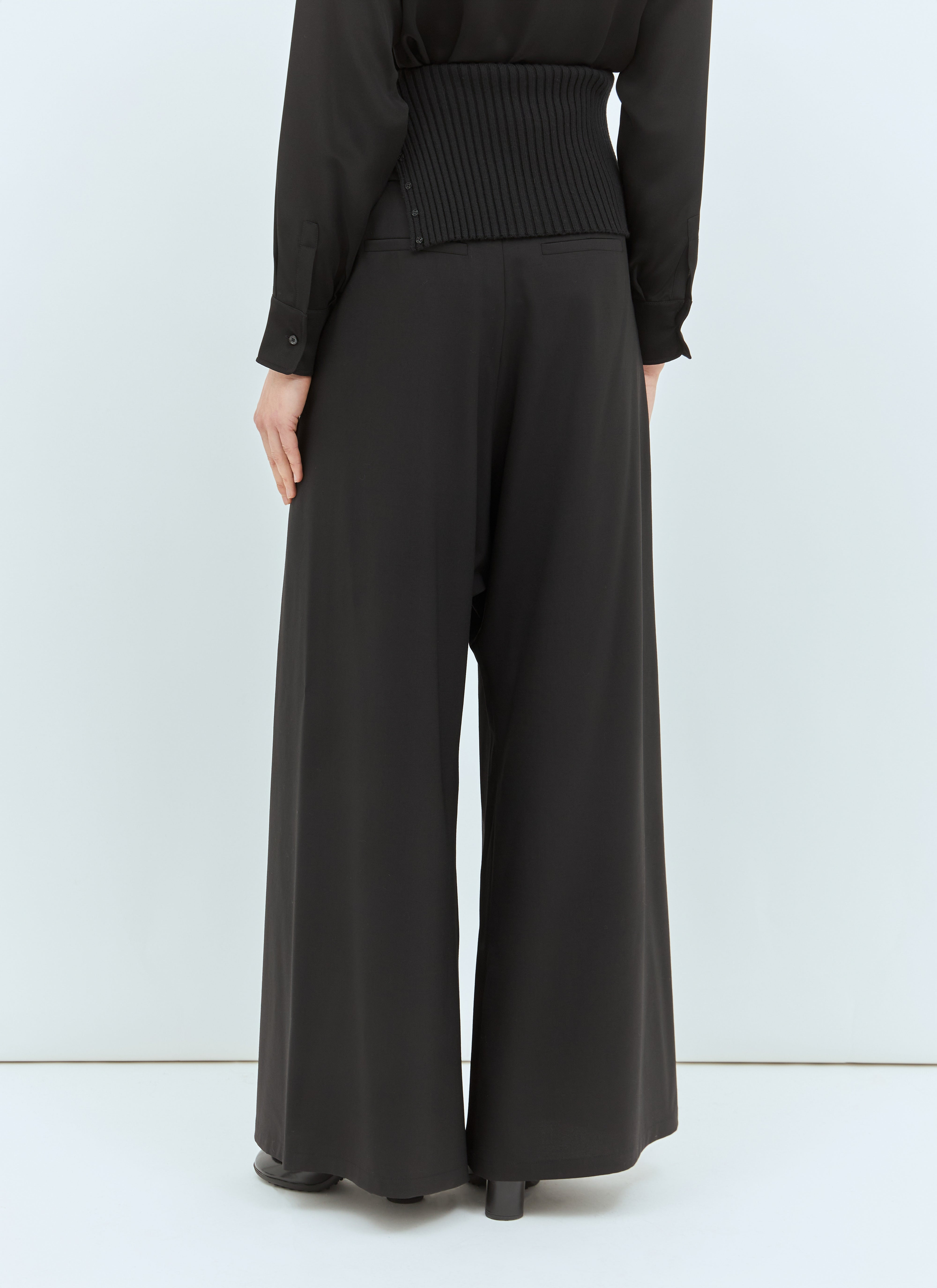Max Mara Women Long Stretch Wool Pants - 5