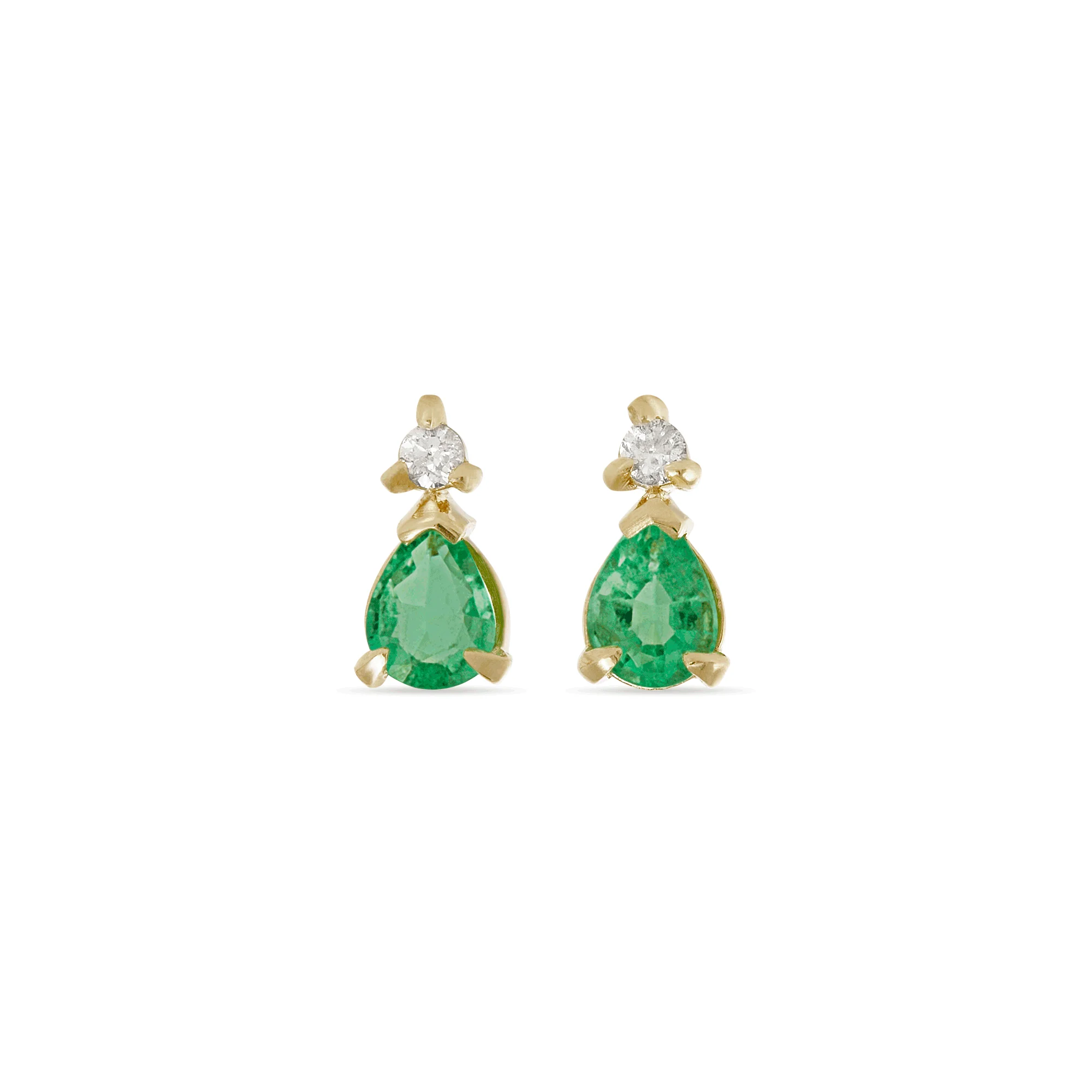Green Goddess Studs - 1