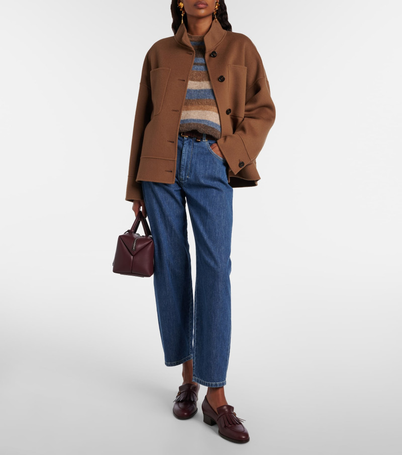 'S Max Mara Masia high-rise barrel-leg jeans outlook