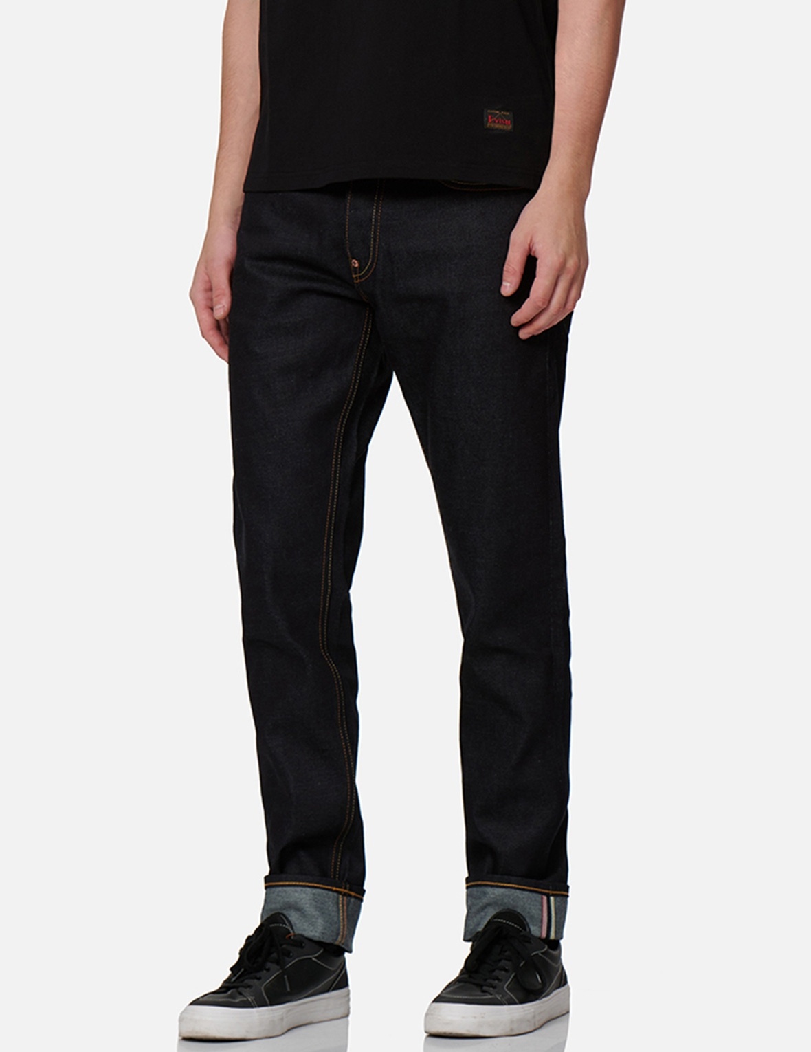 FISHERMAN GODHEAD EMBROIDERY SLIM-FIT JEANS #2010 - 8