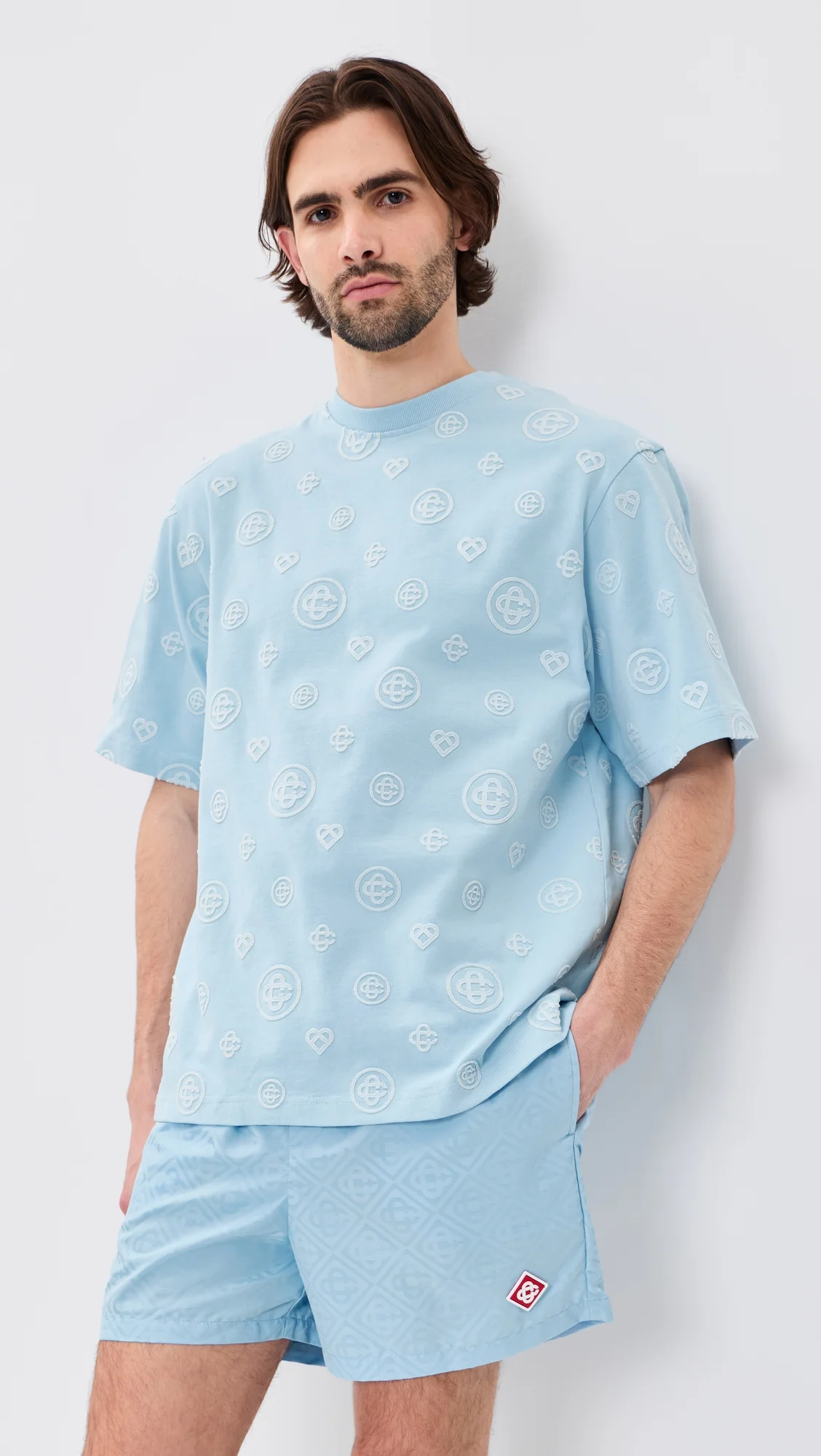 Applique Monogram Oversized T-Shirt - 1