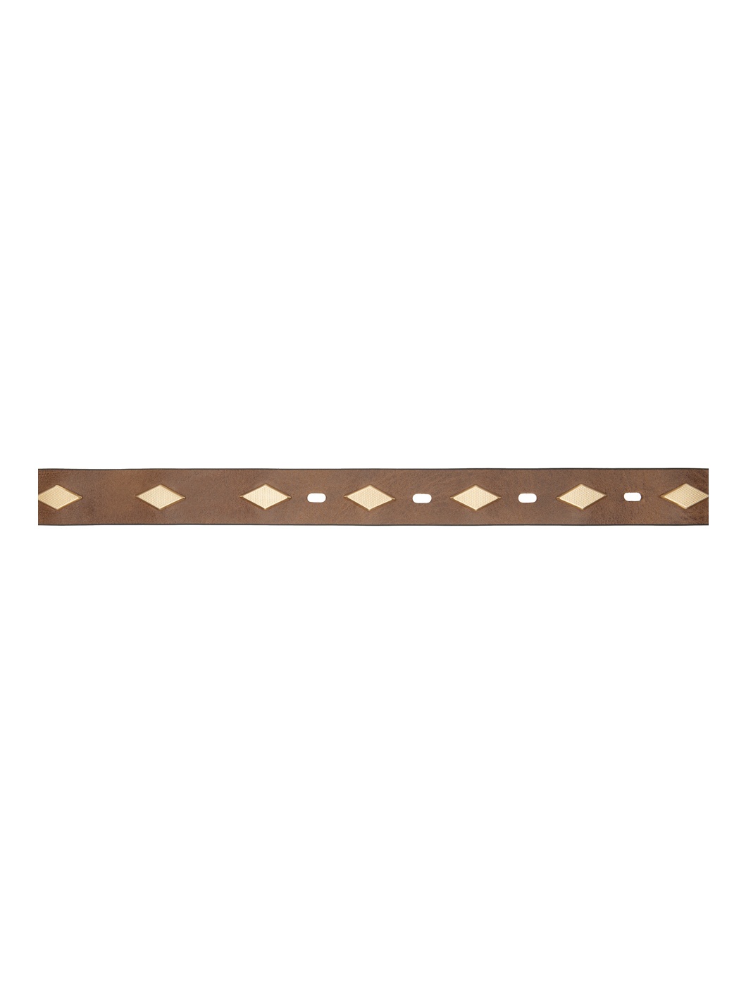 Brown Colin Studded Belt - 2