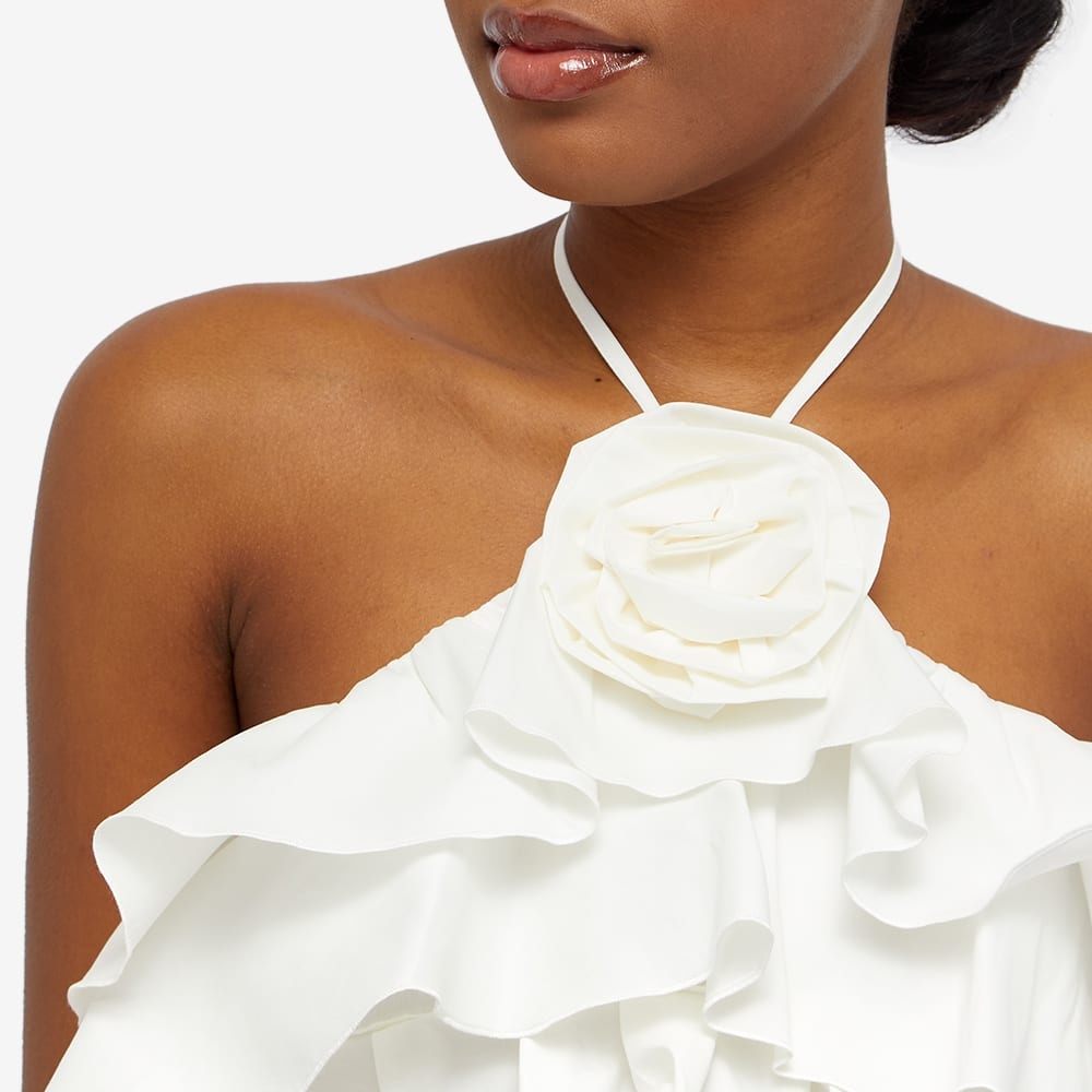 Blumarine Ruffle Rose Top - 5