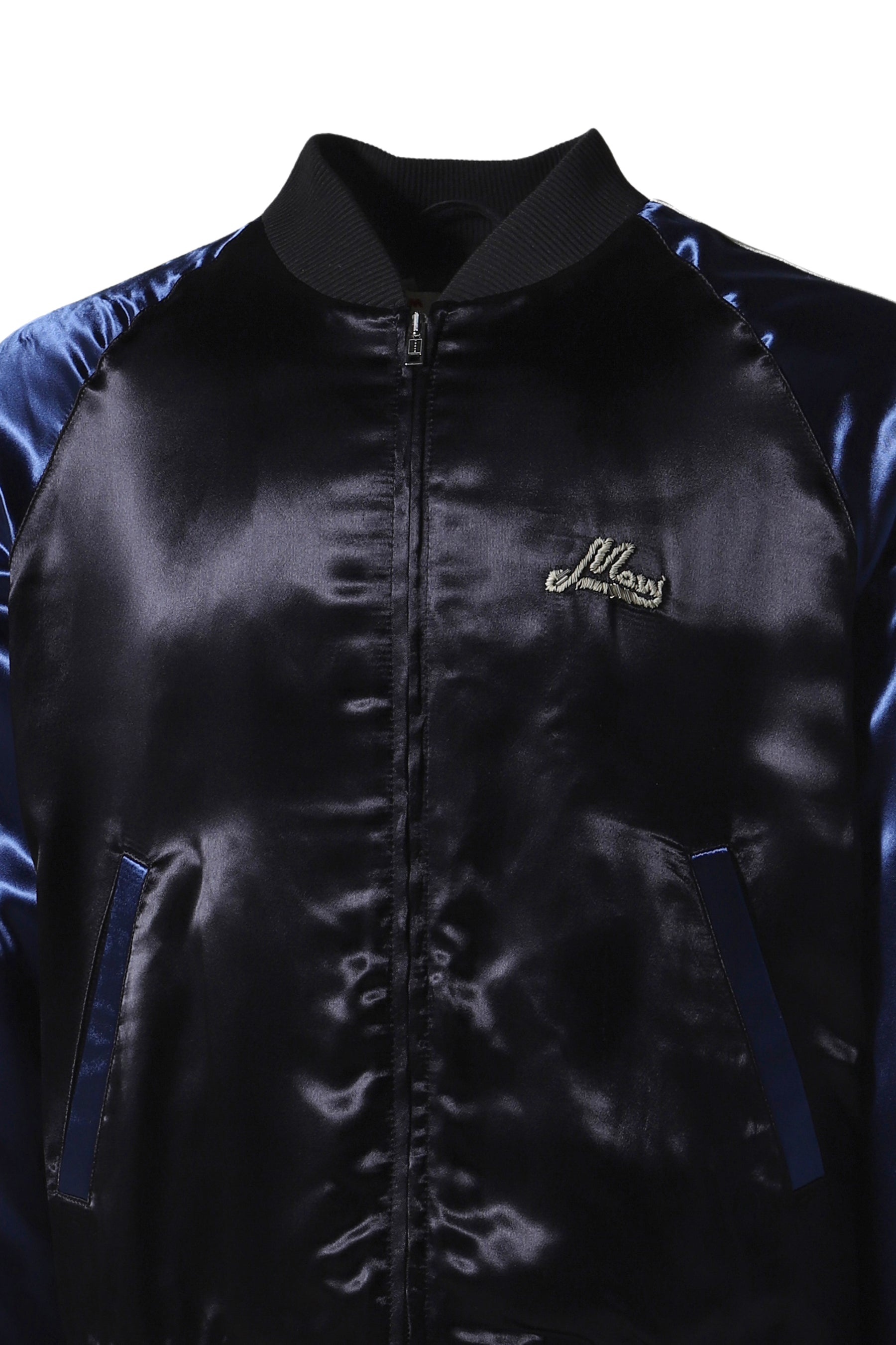 SOUVENIR JACKET / BLK ORION BLU - 4