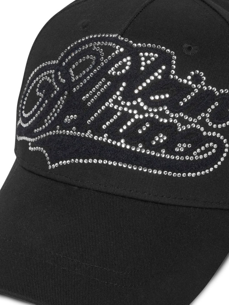 rhinestone-embellished baseball cap 3