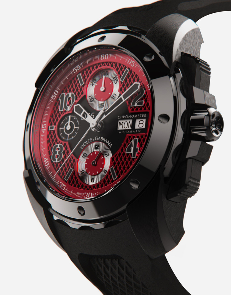 Dolce & Gabbana DS5 watch in steel with pvd coating outlook