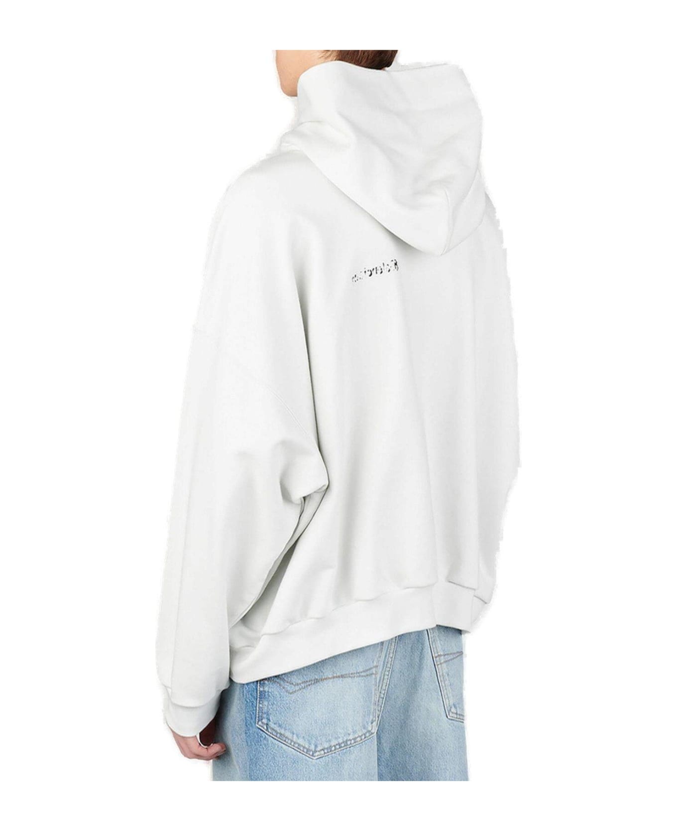 Logo Embroidered Hoodie - 2