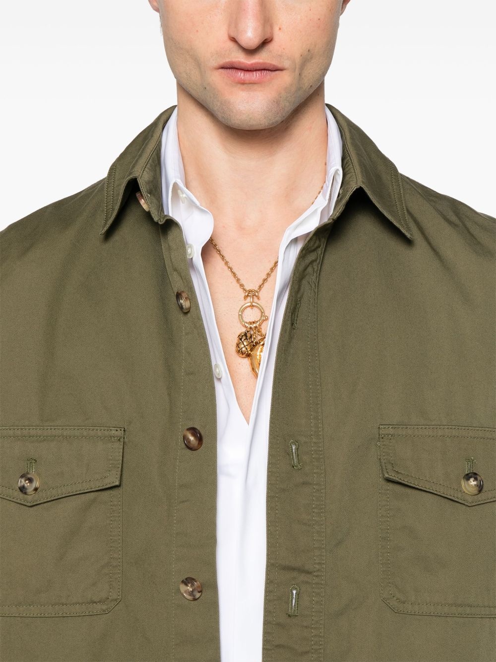 cotton shirt jacket - 5