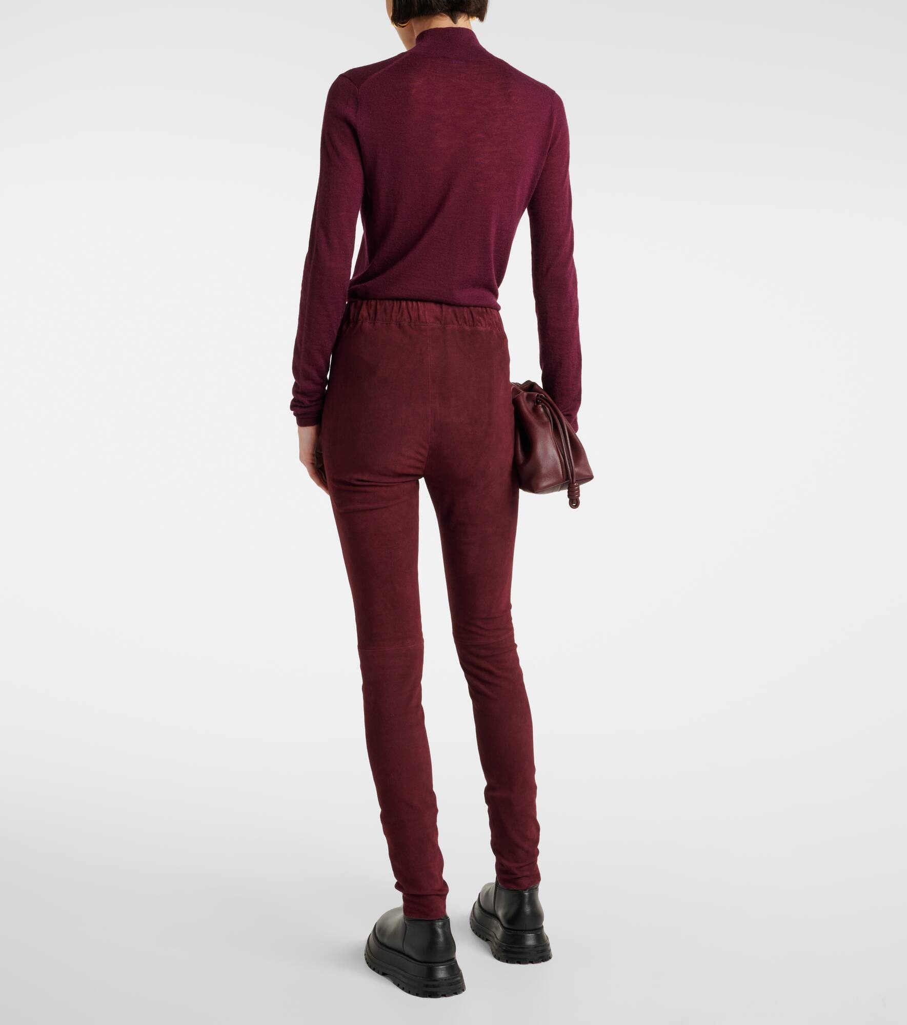 Joseph suede leggings sale