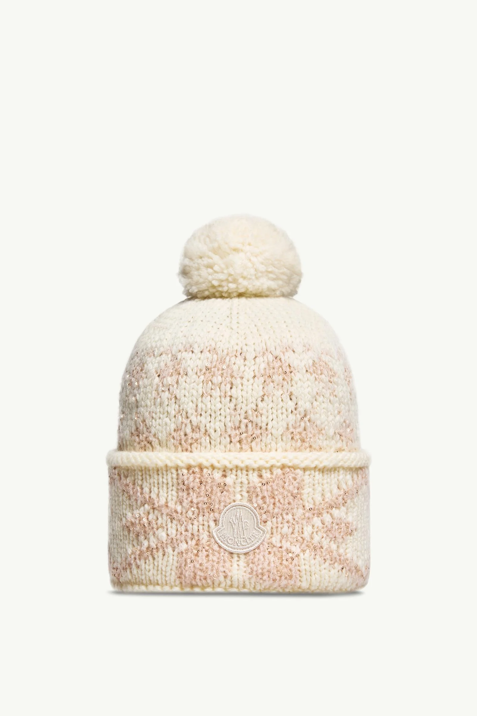 Jacquard Knit Beanie - 1