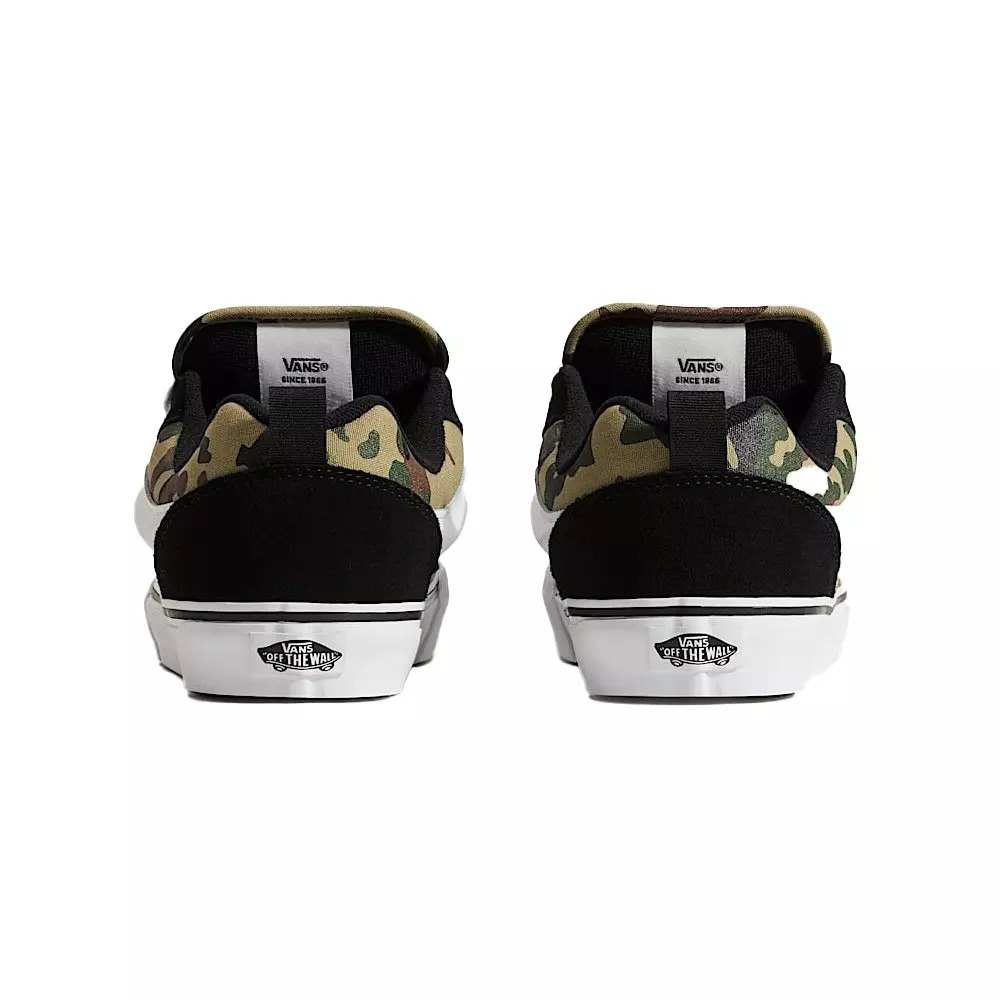 Knu Skool Camo "Black/Green" Unisex Shoe - 4