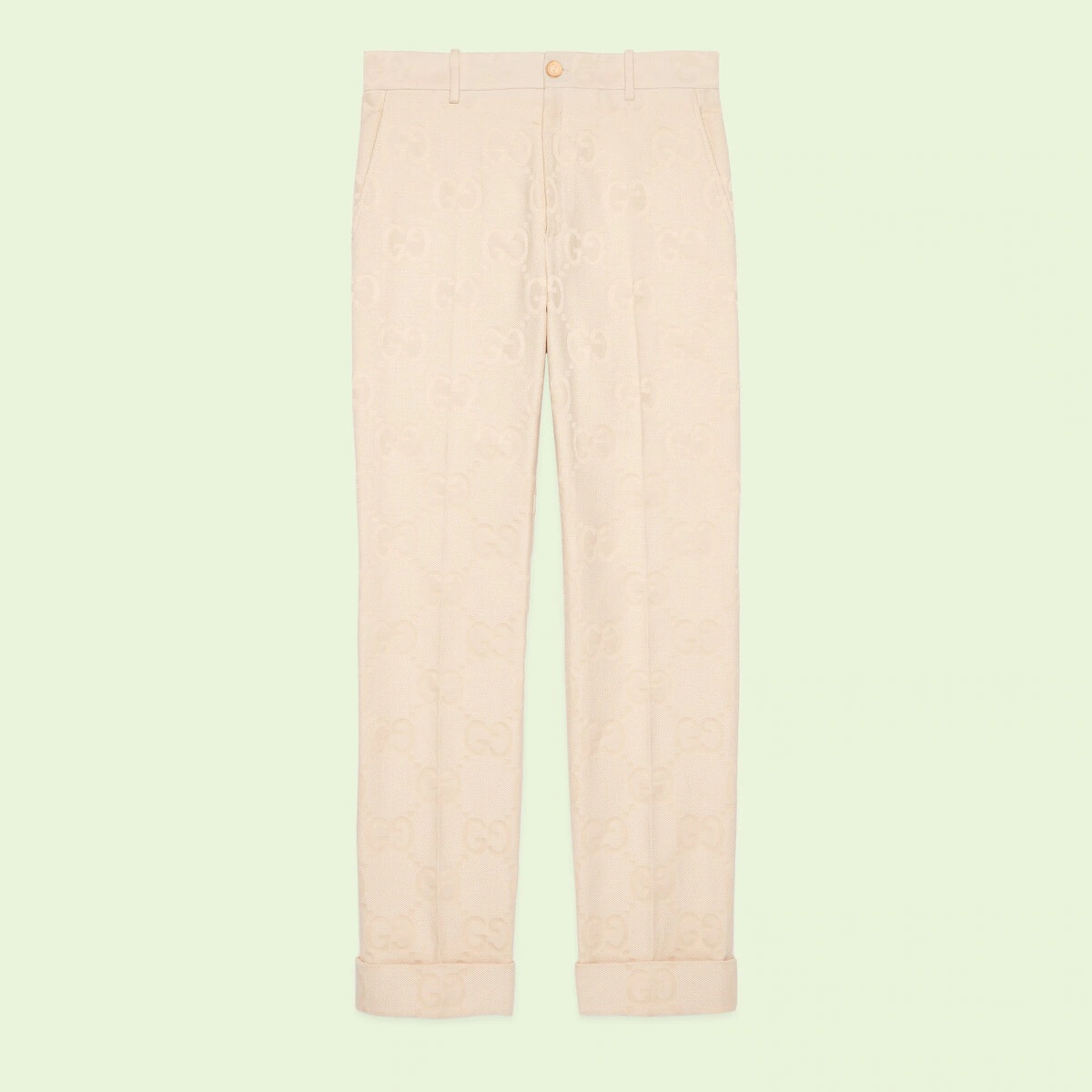 Jumbo GG canvas pants - 1